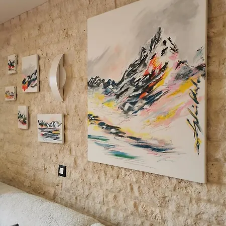 Duplex Les 2 Alpes Avec Acces Direct Aux Pistes Apartment Les Deux Alpes Exterior photo